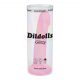 Dildolls Glitzy - Silicone Suction Cup Dildo (Pink) 