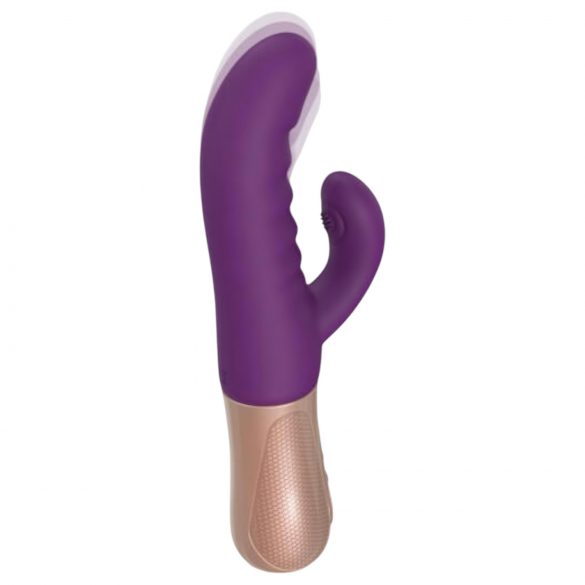 Love to Love Sassy Bunny - rechargeable, thrusting-pulsating vibrator (purple)