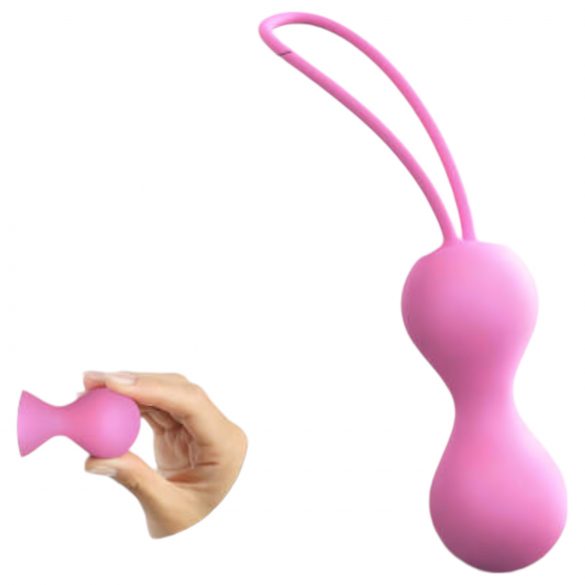 Love to Love Joia - silicone Ben Wa balls duo (pink)