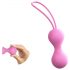 Love to Love Joia - silicone Ben Wa balls duo (pink)