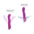 Love to Love Swap - Rechargeable, Pulsating G-Spot Vibrator (Purple) 