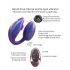 Wonderlover - Clitoral and G-spot Vibrator (Metallic Purple) 