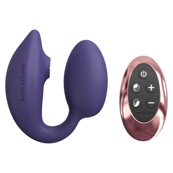 Love to Love Wonderlover - Clitoral and G-Spot Vibrator (Purple) 