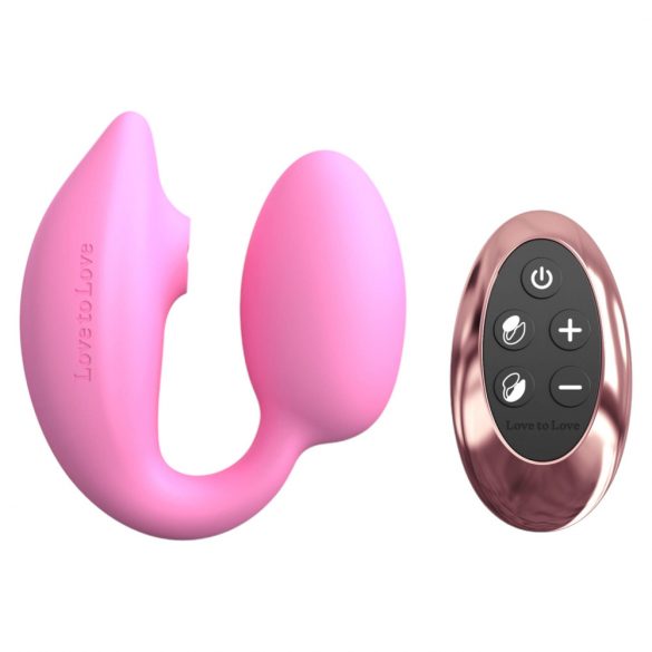 Love to Love Wonderlover - Clitoral and G-spot Vibrator (Pink) 