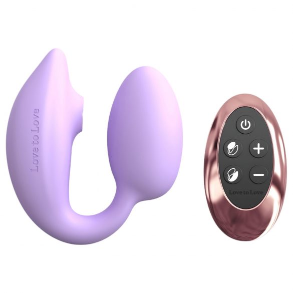 Love to Love Wonderlover - Clitoral and G-spot Vibrator (Mauve) 