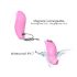 Love to Love Believer - waterproof clitoral stimulator (pink)