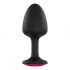 Dorcel Geisha Ruby M Plug - Pink Gem Anal Dildo (Black) 