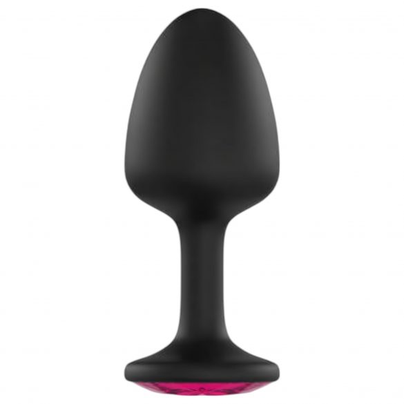 Dorcel Geisha Ruby L Plug - Pink Gem Anal Dildo (Black) 