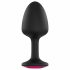 Dorcel Geisha Ruby L Plug - Pink Gem Anal Dildo (Black) 