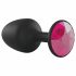 Dorcel Geisha Ruby L Plug - Pink Gem Anal Dildo (Black) 