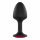 Dorcel Geisha Ruby XL Plug - Pink Gem Anal Dildo (Black) 