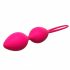 Dorcel Divine Balls - Rechargeable, Wireless Vibrating Kegel Balls (Pink) 