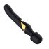 Dorcel Dual Orgasms Gold - Rechargeable 2-in-1 Massage Vibrator (Black) 