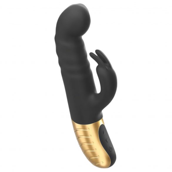 Dorcel G-stormer - Rechargeable Thrusting Clitoral Vibrator (Black) 