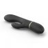 Dorcel Glam Rabbit - Rechargeable Clitoral Vibrator (Black) 