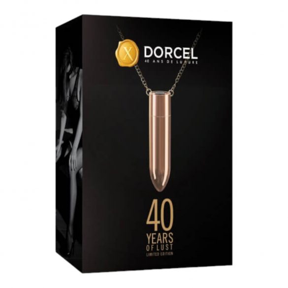 Dorcel - Rechargeable, Waterproof Vibrator Necklace (Rose Gold) 