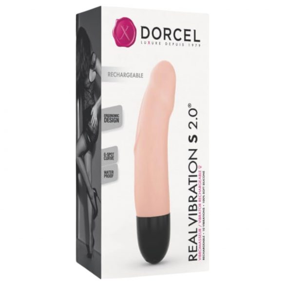 Dorcel Real Vibration S 2.0 - Rechargeable Vibrator (Natural) 