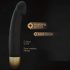 Dorcel Real Vibration M 2.0 - Rechargeable Vibrator (Black-Gold) 