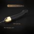 Dorcel Real Vibration M 2.0 - Rechargeable Vibrator (Black-Gold) 