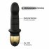 Dorcel Mini Lover 2.0 - Rechargeable G-Spot Vibrator (Black-Gold) 