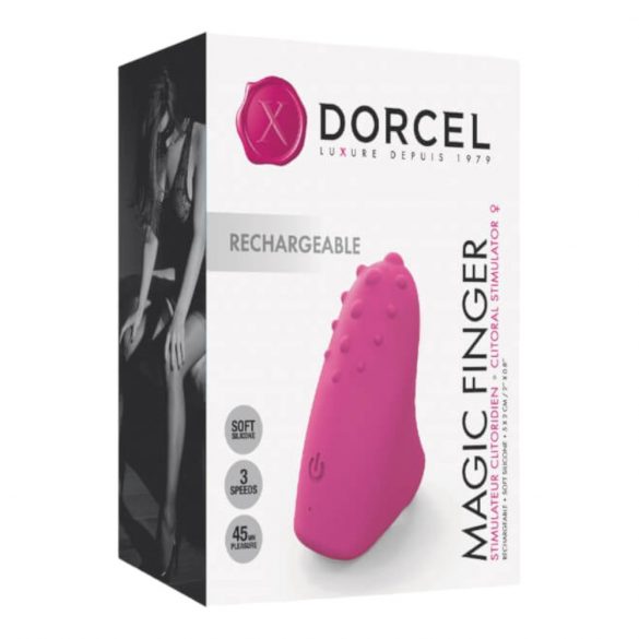 Dorcel Magic Finger - Rechargeable Finger Vibrator (Pink) 