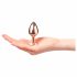 Dorcel Diamond Plug S - Aluminum Anal Dildo - Small (Rose Gold) 