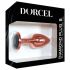 Dorcel Diamond Plug S - Aluminum Anal Dildo - Small (Rose Gold) 