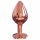 Dorcel Diamond Plug M - aluminum anal plug - medium (rose gold)