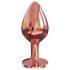 Dorcel Diamond Plug M - aluminum anal plug - medium (rose gold)