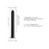 Dorcel Black Muse 2.0 - Rechargeable Vibrator (Black) 