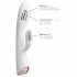 Dorcel Flexi Rabbit - Warming Clitoral Arm Vibrator (White)