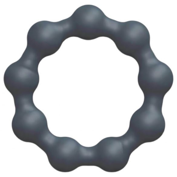 Dorcel Maximize - Beaded Silicone Cock Ring (Grey) 