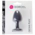 Dorcel Geisha Plug M - Ball Anal Dildo (Black) 