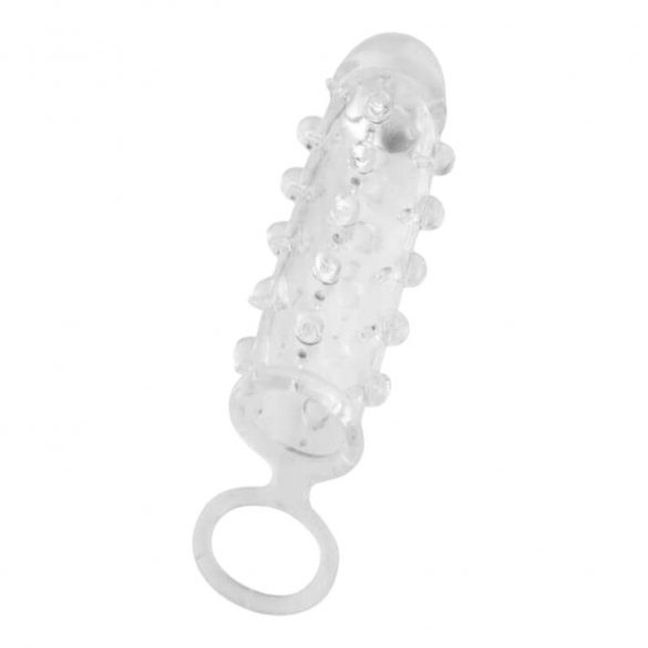 Dorcel Mr. Orgasm - Beaded Penis Sleeve (Transparent) 