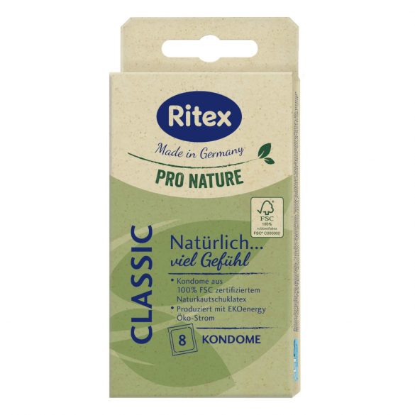 RITEX Pro Nature Classic - Condoms (8pcs) 