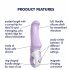 Satisfyer Charming Smile - Waterproof, Rechargeable G-Spot Vibrator (Purple) 