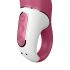 Satisfyer Petting Hippo - Rechargeable, Waterproof Vibrator (Magenta)