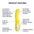 Satisfyer Yummy Sunshine - Waterproof G-Spot Vibrator (Yellow)