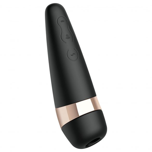 Satisfyer Pro 3+ - Waterproof Rechargeable Clitoral Vibrator (Black) 