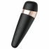 Satisfyer Pro 3+ - Waterproof Rechargeable Clitoral Vibrator (Black) 