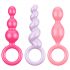 Satisfyer Booty Call - Anal Plug Set - Colorful (3-piece)