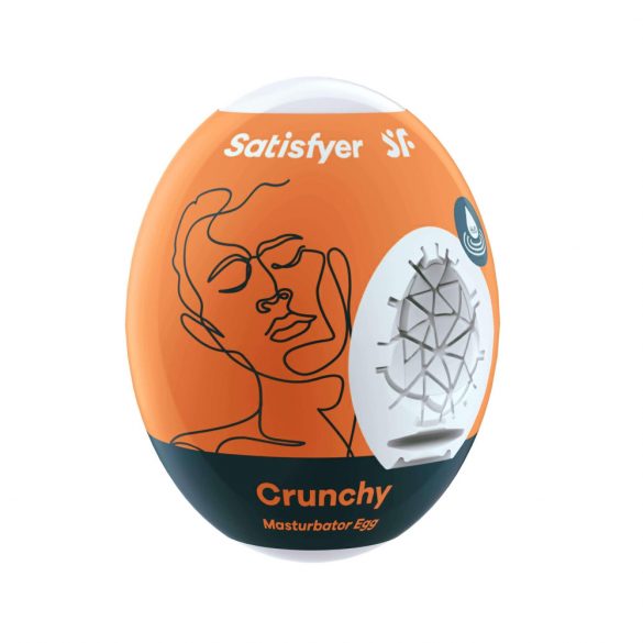 Satisfyer Crunchy Masturbation Egg (1pc) 