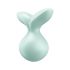 Satisfyer Viva la Vulva 3 - Rechargeable, Waterproof Clitoral Vibrator (Mint) 