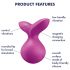 Satisfyer Viva la Vulva 3 - Clitoral Vibrator (violet)