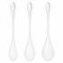 Satisfyer Yoni Power 1 - Kegel Ball Set - White (3 Pieces) 