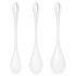 Satisfyer Yoni Power 1 - Kegel Ball Set - White (3 Pieces) 