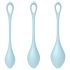 Satisfyer Yoni Power 2 - Blue Kegel Balls Set (3-Piece) 