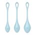 Satisfyer Yoni Power 2 - Blue Kegel Balls Set (3-Piece) 