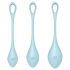 Satisfyer Yoni Power 2 - Blue Kegel Balls Set (3-Piece) 