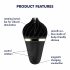 Satisfyer Sweet Treat - Rechargeable Rotating Clitoral Vibrator (Black) 